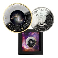 2024 Galaxies Series - The Topsy Turvy Galaxy 17.50g Silver Coin
