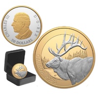 2025 $20 Elk - Animal Portraits  Fine Silver Coin  