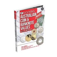 Renniks 33rd Edition Australian Coin & Banknote Values Book - Soft Cover