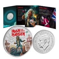 2025 Iron Maiden Coloured Brilliant Uncirculated Coin