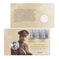 Sir Neville Reginald Howse Limited-Edition Medallion and Minisheet Collection