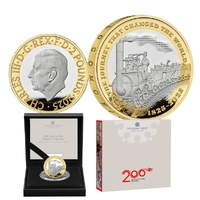 2025 £2 200 Years of the Modern Railway Silver Proof Coin