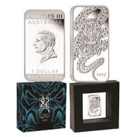  2025 Dragon 1oz Silver Proof Rectangular Coin