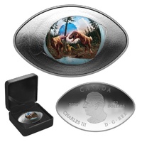 2025 $20 Dinosaur Eye Fine Silver Coin