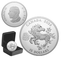 2026 $15 Lunar Year of the Horse Fine Silver Coin
