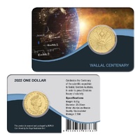 2022 $1 Australia  Wallal Centenary of the Validation on Einstein’s Theory of Relativity Aluminium-Bronze Uncirculated Coin Pack 