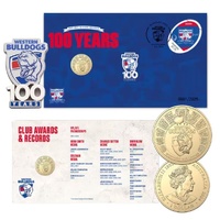 2025 $1 100 Years of Bulldogs Football Club Pin PNC