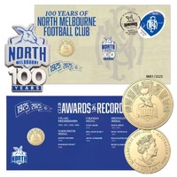 2025 $1 100 Years of North Melbourne Football Club Pin PNC