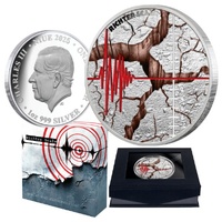 2025 $1 Richter Scale 1Oz Silver Proof Coin