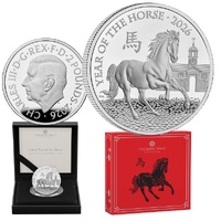 2026 £2 Lunar Year of the Horse 1oz Silver Proof Coin