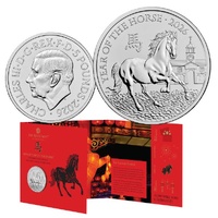 2026 £5 Lunar Year of the Horse  Brilliant Uncirculated Coin