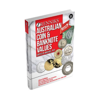 Renniks 33rd Edition Australian Coin & Banknote Values Book - Hard Cover