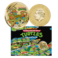 2025 Teenage Mutant Ninja Turtles Collector Coin in Card