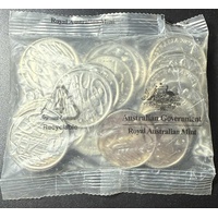 2021 20c Jody Clarke Effigy Royal Australian Mint Logo Bag