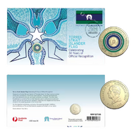 2025 $2 30th Anniversary of Torres Strait Islander Flag PNC