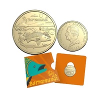 2025 $1 The Big Barramundi – Aussie Big Things 2 Coin In Card