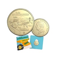 2025 $1 The Big Wheelbarrow - Aussie Big Things 2 Coin In Card
