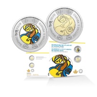 2025 $2 Celebrating the Life and Art of Daphne Odjig Commemorative Collector Two Coin Set