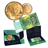 $2 FIRST COIN & LAST NOTE PACK 