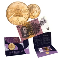$5 FIRST COIN & LAST NOTE PACK 