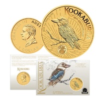2025 $1 Kookaburra 35th Anniversary Sydney ANDA Money Expo Gold Plated 1 oz Silver Coin 