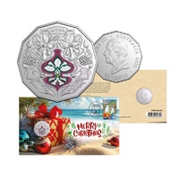 2025 Christmas 50c Festive Florals PNC