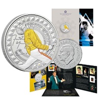 2025 £5 Freddie Mercury Coloured Brilliant Uncirculated Coin