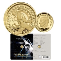 2025 50p Freddie Mercury 1/40oz Gold Proof Coin