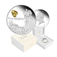 2026 $1 Wedding 1oz Silver Proof Coin