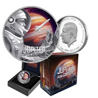 2026 $1 Jupiter from Callisto 1 Oz Coloured Silver Proof Coin
