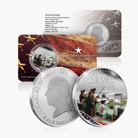 2025 American Revolution 250th Anniversary Silver Plated Brilliant Uncirculated Coin