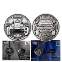 2025 Ford First & Last Car Medallion and Logo Badge Cover Combo