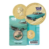 2025 XP Falcon Ford 100 Years in Australia Falcon Uncirculated Coin in Card
