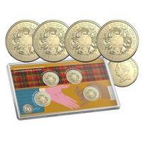 2026 $1 60th Anniversary of Decimal Currency Mintmark & Privy Mark Uncirculated Four Coin Set