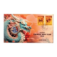 2026 Happy Chinese New Year of the Dragon PNC