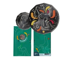 2026 50c Celebrations Coloured Uncirculated Coin