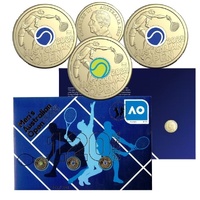 2025 Australian Open Men's Three Coin Limited Edition PNC