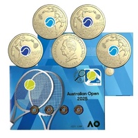 2025 Australian Open Men's & Womens Four Coin Limited Edition PNC