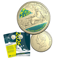 2026 $1 Milano Cortino Winter Olympics - Australian Olympic Team Coloured Uncirculated Coin