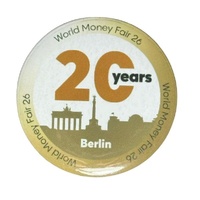 2026 Attendees Badge - Berlin World Money Fair 20th Anniversary