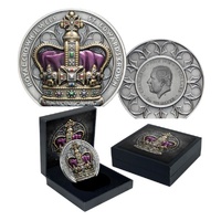 2026 5$ Royal Crown Jewels - St Edwards Crown  2oz Silver