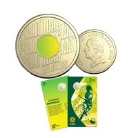 2026 $2 Matildas Coloured Proof Coin