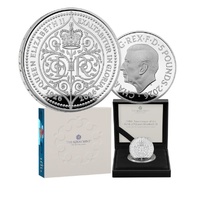 2026 £5 100th Anniversary of the Birth of Queen Elizabeth Silver Proof Coin