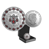2026 $20 Crown Jewels A Tribute to the 100th Anniversary of the Birth of Queen Elizabeth II Fine Silver Coin