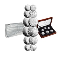 2026 Decimal Currency 60th Anniversary Fine Silver Proof 6 Coin Denomination Set