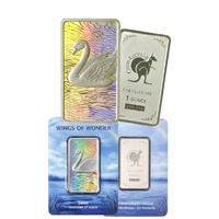 2026 Swan Guardian Of Grace - Wings Of Wonder 1 Oz .999 Silver Minted Bar