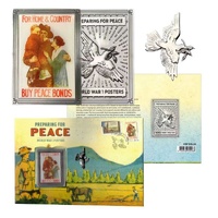 2026 ANZAC Day – Preparing for Peace Medallion and Pin Cover