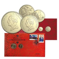 2025 His Majesty King Charles III Limited Edition Two Coin PNC