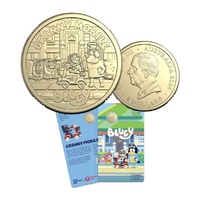 2026 $2 Granny Mobile - Bluey Uncirculated Coin in Card with Privy Mark
