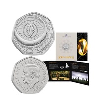 2026 50p The Lord of the Rings Brilliant Uncirculated Coin